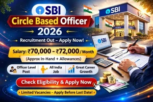 SBI Circle Based Officer Recruitment 2026