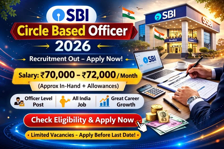 SBI Circle Based Officer Recruitment 2026