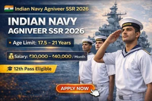 Indian Navy Agniveer Recruitment 2026: SSR, MR & SSR (Med)