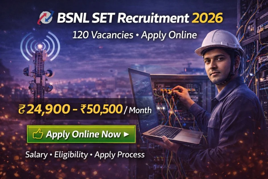 BSNL SET 2026 Notification Out