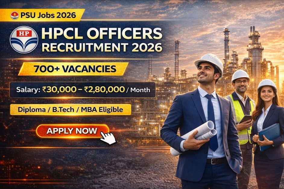 HPCL Officers Recruitment 2026 – 731 Vacancies Apply Online