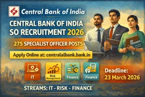 SO recruitment for Central Bank 2026