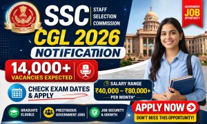 SSC CGL 2026 notification not yet released as of 4 April 2026. Check official status, expected dates, eligibility, vacancies, and how to apply at ssc.gov.in.